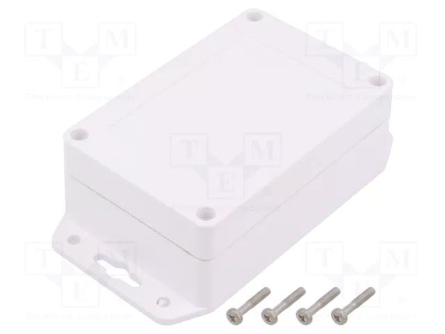 Enclosure: multipurpose; X: 70mm; Y: 105mm; Z: 40mm; ASA; white; IP67 KRADEX Z128SUB-TM-ASA