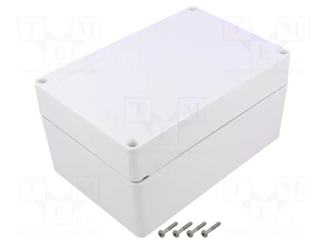 Enclosure: multipurpose; X: 180mm; Y: 120mm; Z: 90mm; ZP; ASA; white KRADEX ZP18012090SB-ASA