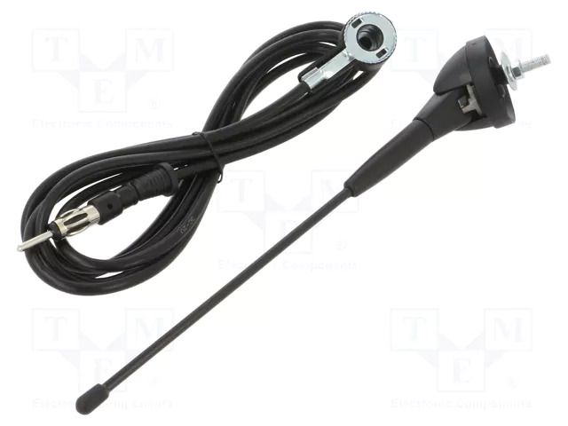 Antenna; car top,automotive; 0.19m; AM,FM; universal; 2.3m 4CARMEDIA ANT.24