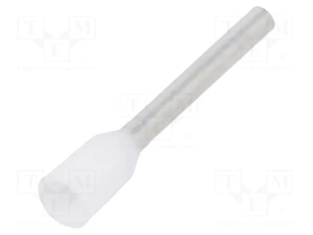 Tip: bootlace ferrule; insulated; copper; 0.75mm2; 12mm; tinned BM GROUP BM005023