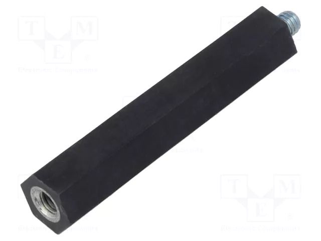 Insulating sleeve; Int.thread: M6; L: 70mm; UL94V-0; polyester BM GROUP BMQSCP070M6