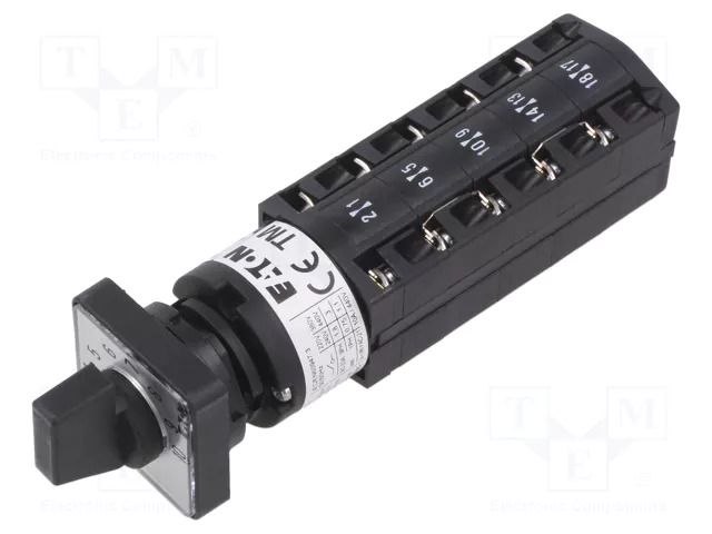 Switch: step cam switch; Stabl.pos: 10; 10A; 1-2-3-4-5-6-7-8-9-10 EATON ELECTRIC TM-5-8237/EZ
