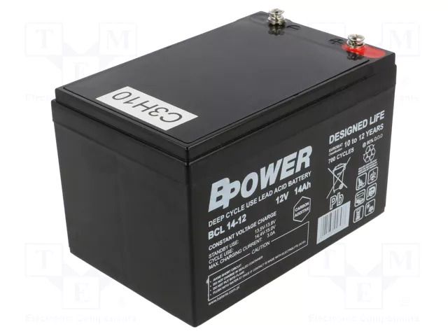 Re-battery: acid-lead; 12V; 28Ah; AGM; maintenance-free SSB ACCU-SBL-28-12IS/S