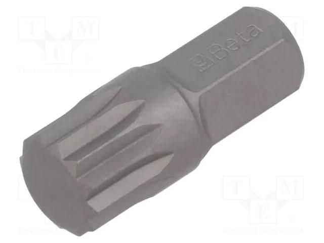 Screwdriver bit; spline (12-angles); XZN M12; Overall len: 30mm BETA BE867XZN/12