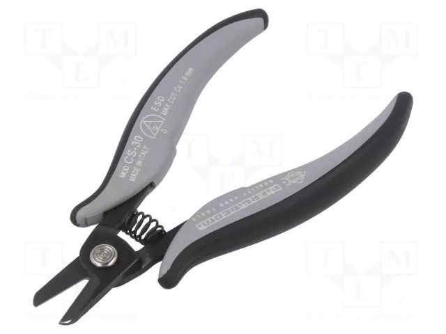 Pliers; cutting,miniature; ESD; 144mm; with small chamfer PIERGIACOMI PG-CS30D