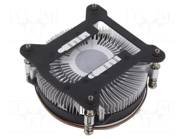 Heatsink: extruded; 12VDC; aluminium; 61.6m3/h; H: 31.8mm; W: 96mm Akasa AK-CC6308EP01