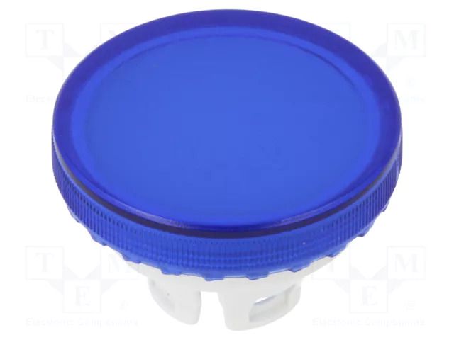 Actuator lens; 22mm; 84; blue,transparent; plastic EAO 84-7111.600