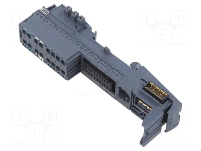Module: socket; ET 200SP; Connection: push-in; Ch: 4 SIEMENS 6ES7193-6BP20-0BF0