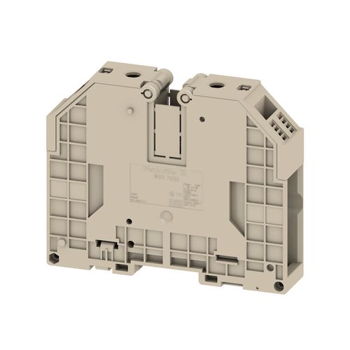 Feed-through terminal block, Screw connection, 95 mm², 1000 V, 232 A, Number of connections: 2 Weidmuller 1024600000 04008190105990