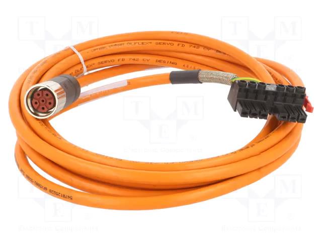 Cable: servo drive; Standard: Siemens; ÖLFLEX CONNECT; 5m LAPP 5480047990