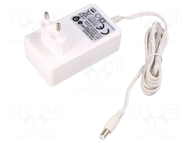 Power supply: switching; mains,plug-in; 12VDC; 3A; 36W; 87.41% POS POSC12300A-H-WH