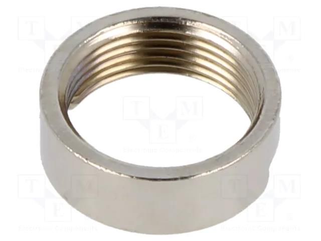 Accessories: nut; nickel; Thread: M12; 5mm STÄUBLI MUR/M12X0.75-NI