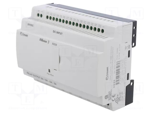 Module: PLC programmable controller; OUT: 10; IN: 24; IP40; 24VDC CROUZET CROUZET-88970151