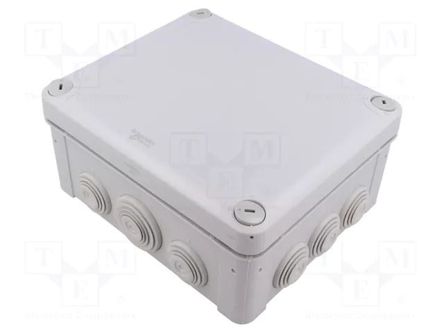Enclosure: junction box; X: 165mm; Y: 195mm; Z: 90mm; wall mount SCHNEIDER ELECTRIC ENN05010