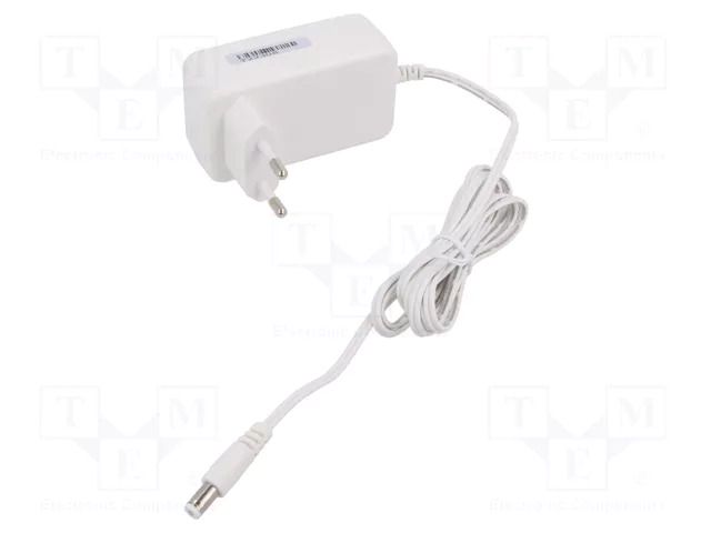 Power supply: switching; mains,plug-in; 12VDC; 2A; 24W; 86.2%; POSC POS POSC12200A-H-WH