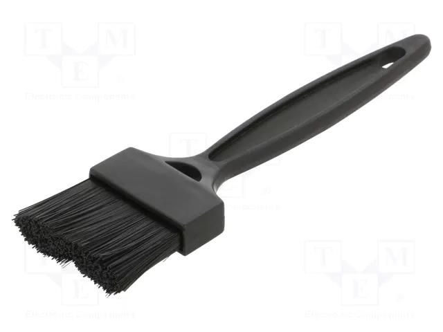 Brush; ESD; L: 150mm; Bristle len: 26mm; 36mm; 0.1÷10GΩ SOLDER PEAK BRUSH-003