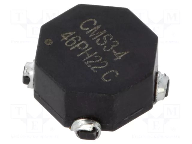Inductor: common mode; SMD; 88uH; 3.95A; 13.97x13.97x6mm; 10mΩ EATON ELECTRONICS CMS3-4-R