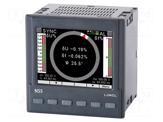 Meter: synchro; digital,mounting; Measurement: direct,indirect LUMEL KS5-11200M0