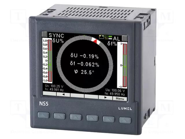 Meter: synchro; digital,mounting; Measurement: direct,indirect LUMEL KS5-12200M0