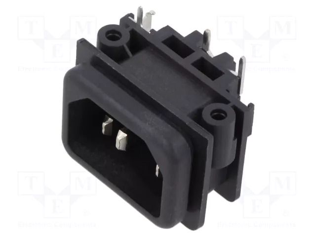 IEC 60320 connector GSF1 Power Entry Module 10A C14 SCHURTER GSF1.1001.31