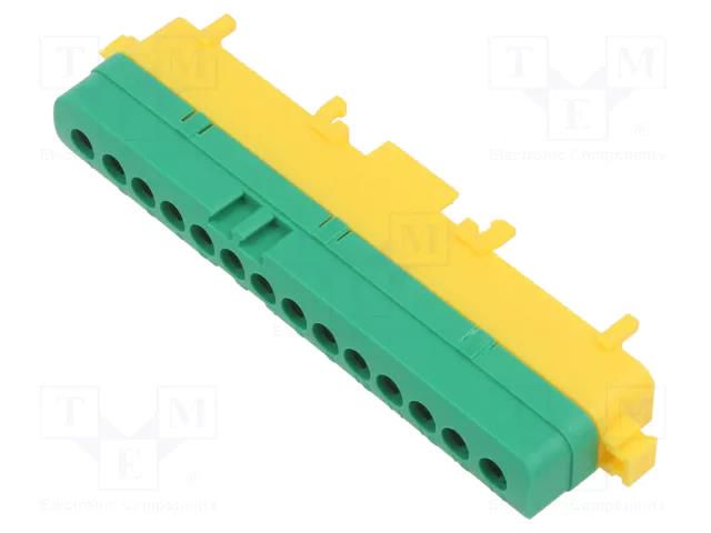 Splice terminal: distribution block; 101A; 400V; screw terminal POKÓJ LPI-14Z/G