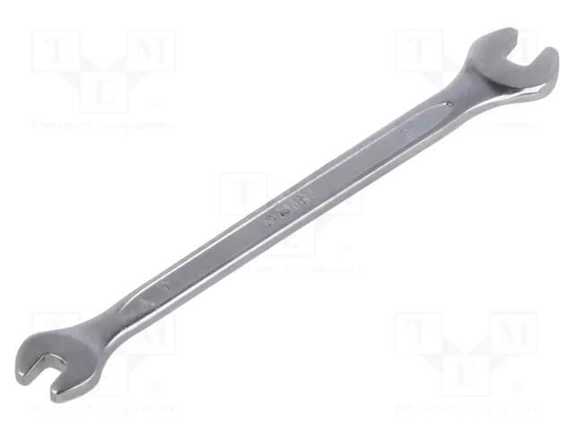 Wrench; spanner; 4mm,5mm; Overall len: 105mm; steel; tag IRIMO SA.10-0405-1