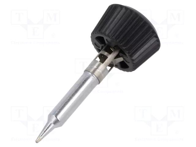 Tip; chisel; 0.8mm; longlife; for soldering station ERSA ERSA-0142CDLF08