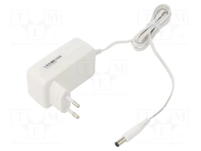 Power supply: switching; mains,plug-in; 12VDC; 2A; 24W; 86.2%; POSC POS POSC12200A-H-25-WH