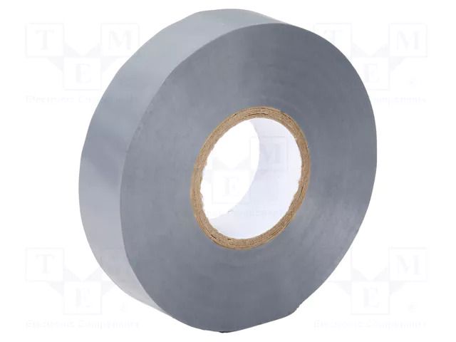 Tape: electrical insulating; W: 19mm; L: 20m; Thk: 0.13mm; grey; 160% PARTEX PA-IT-8