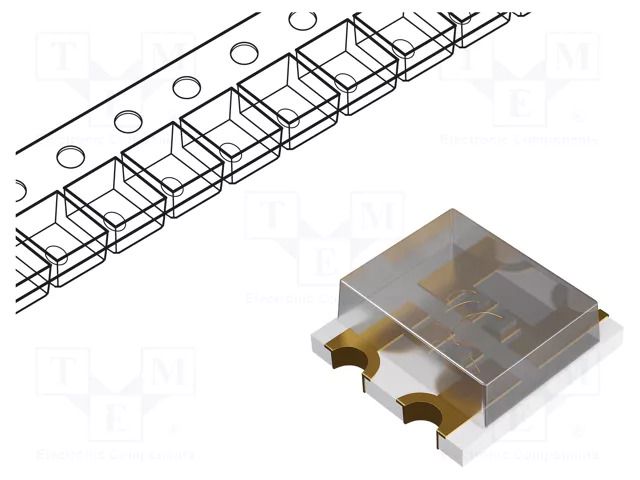 LED; RGB; SMD; 0606; 2.2÷2.6/3.2÷3.6/3.2÷3.6VDC; 1.6x1.5x0.55mm Inolux IN-S66TBTRGB