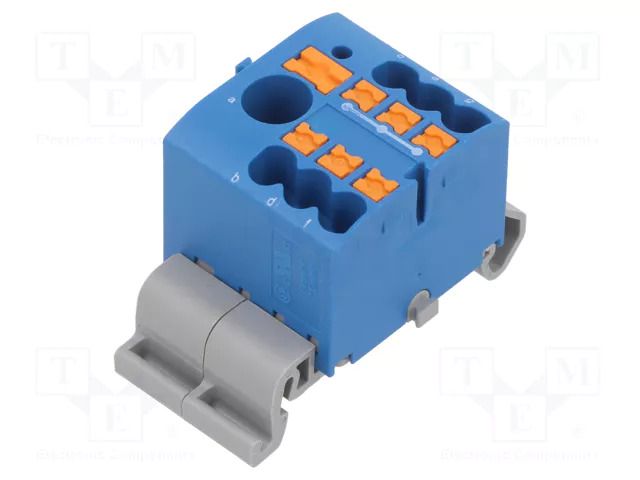 Splice terminal: distribution block; PTFIX; 24A; 450V; push-in PHOENIX CONTACT PTFIX66X2.5NS35ABU