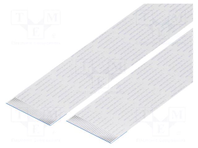 FFC tape; Cores: 30; Tape ph: 1mm; L: 101mm; 1A; 60V; FFC10-TIN GCT 10-30-A-0101-C