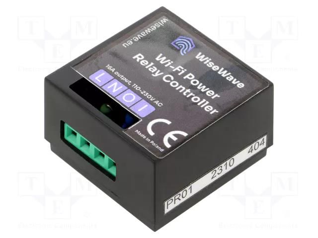 Single channel controller; flush mount; 110÷230VAC; IP20; 16A VEGA ELEKTRONIK WISEWAVE-POWER-R