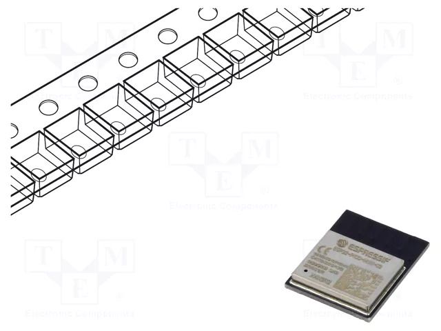 Module: IoT; Bluetooth: BLE; 19.5dBm; WiFi; PCB; SMD; 2.412÷2.484GHz ESPRESSIF ESP32-PICO-MIN-02
