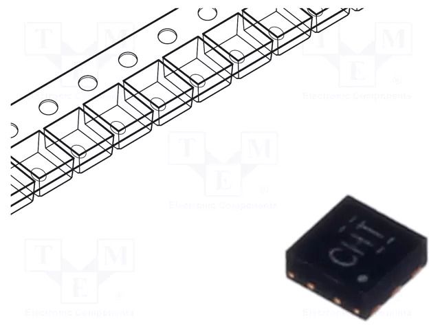 IC: power switch; high-side,USB switch; 1.5A; Ch: 1; N-Channel; SMD TEXAS INSTRUMENTS TPS2553DRVR