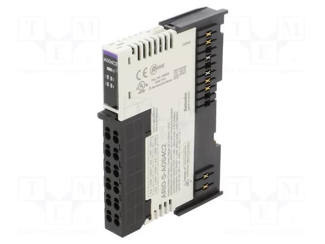 Industrial module: analog output; -10÷55°C; IP20; ARIO; 24VDC AUTONICS ARIO-S-AO04C2