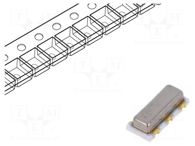 Resonator: ceramic; 6MHz; SMD; 4.5x2x1.2mm; Tol: ±0.5%; -40÷125°C MURATA CSTCR6M00G53Z-R0