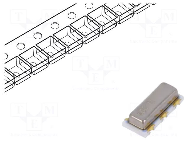 Resonator: ceramic; 6MHz; SMD; 4.5x2x1.2mm; Tol: ±0.5%; -40÷125°C MURATA CSTCR6M00G53Z-R0