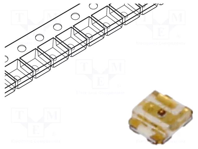 LED; RGB; SMD; 1612; 50÷90mcd,70÷150mcd,70÷180mcd; 120°; 20mA KINGBRIGHT ELECTRONIC KPHF-1612QBDSURKZG