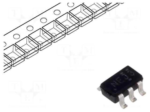 IC: digital; logic level voltage translator; Ch: 1; 1.6÷5.5VDC TEXAS INSTRUMENTS SN74LV1T34DBVRG4