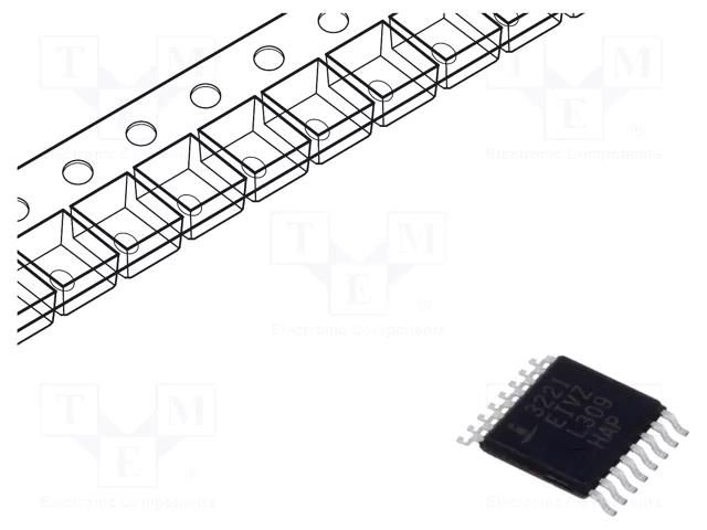 IC: interface; transceiver; RS232; 250kbps; TSSOP16; 3÷5.5VDC RENESAS ICL3221EIVZ-T7A