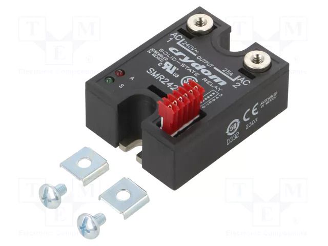 Relay: solid state; 25A; 60÷280VDC; SMR24-6; current source; IP00 SENSATA / CRYDOM SMR2425-6