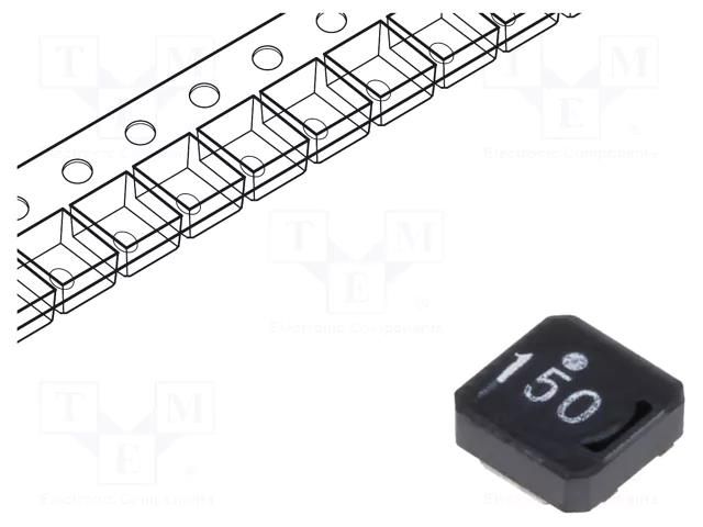 Inductor: ferrite; SMD; 15uH; 1.2A; 350mΩ; ±20%; VLCF TDK VLCF5020T-150M-1