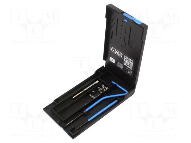 Kit: for thread repair; Kind of holder: hand; Thread: UNC 6-32 VÖLKEL VOLKEL-04102