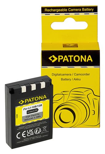 Battery Li-10B Li10B OLYMPUS CAMEDIA C765 C760 C5000 C60, PATONA 1029 4260218591707