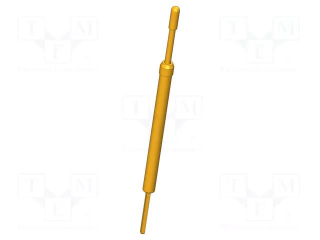 Test needle; Operational spring compression: 4.8mm; 8A; Ø: 1.4mm INGUN GKS-102-0032