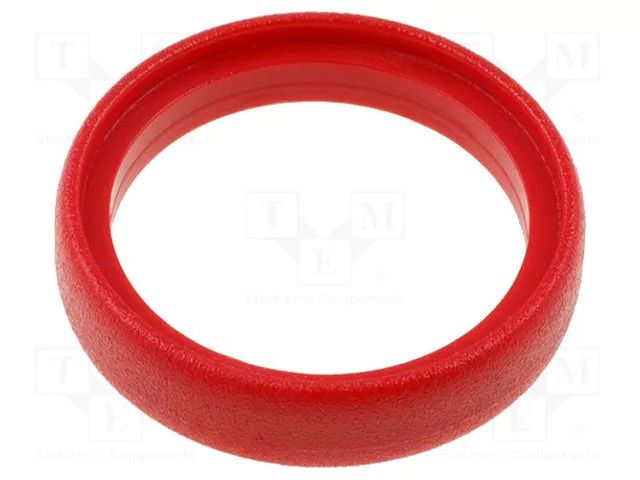 Marker; XLR connectors; red AMPHENOL AC-RING-RED