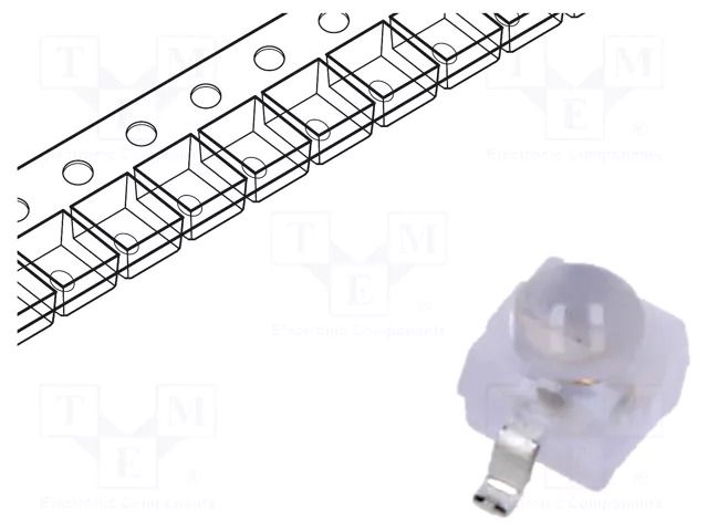 LED; red; SMD; Gull wing; 2800÷5000(typ)-9000mcd; 1.9÷2.7VDC; 22° VISHAY VLDS1535G-08