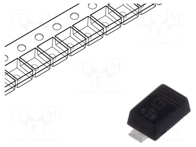 Diode: rectifying; SMD; 400V; 1.4A; 1.8us; SOD123W; Ufmax: 0.93V NEXPERIA PNS40010ER.115