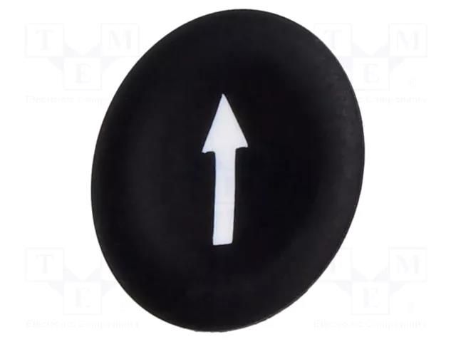 Actuator lens; 22mm; Harmony XB4; Actuator colour: black SCHNEIDER ELECTRIC ZBA335